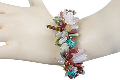 SKU 14965 unique Multi-stone bracelets Jewelry