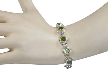 SKU 16205 unique Peridot bracelets Jewelry