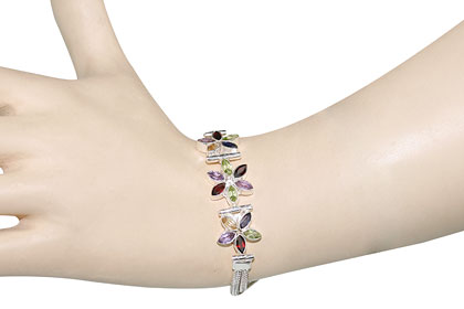 SKU 16207 unique Multi-stone bracelets Jewelry