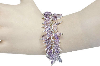 SKU 16484 unique Amethyst bracelets Jewelry