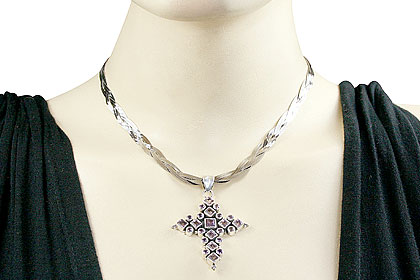 SKU 7701 unique silver chains Jewelry