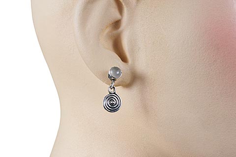 SKU 10017 unique Aquamarine earrings Jewelry