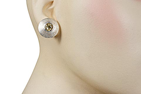 SKU 10054 unique Citrine earrings Jewelry