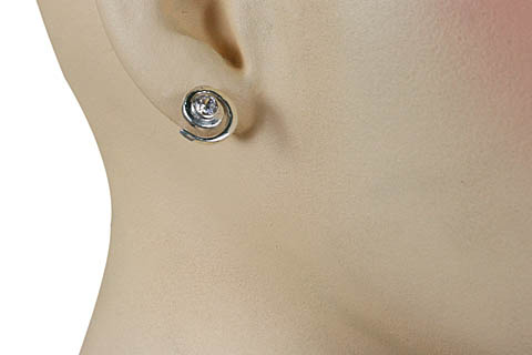 SKU 10530 unique Crystal earrings Jewelry