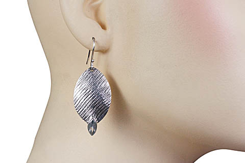 SKU 10667 unique Aquamarine earrings Jewelry