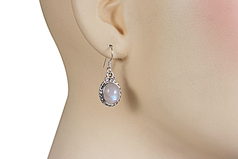 SKU 10677 unique Moonstone earrings Jewelry