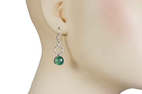 SKU 10683 unique Onyx earrings Jewelry