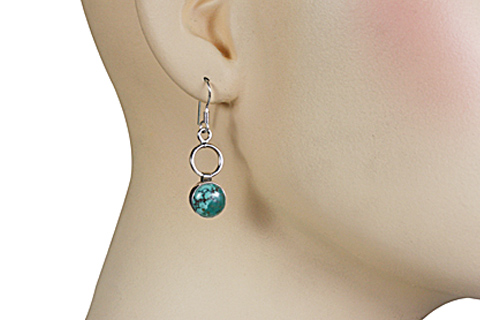 SKU 10684 unique Turquoise earrings Jewelry