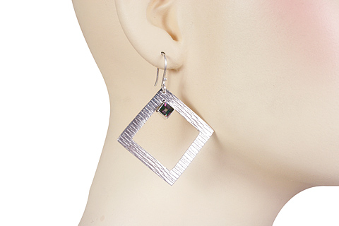 SKU 10692 unique mystic quartz earrings Jewelry