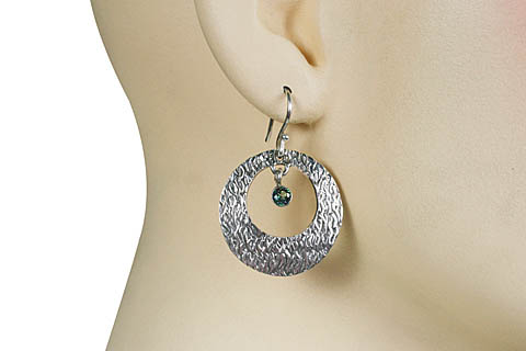 SKU 10700 unique mystic quartz earrings Jewelry