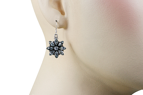 SKU 10770 unique Aquamarine earrings Jewelry