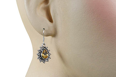 SKU 10776 unique Citrine earrings Jewelry
