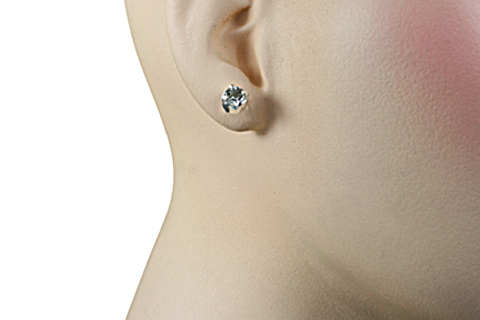 SKU 10782 unique Green amethyst earrings Jewelry