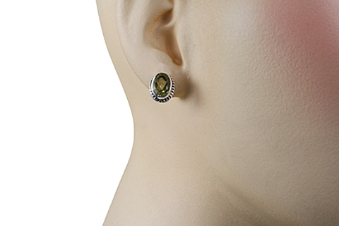 SKU 10794 unique Lemon Quartz earrings Jewelry