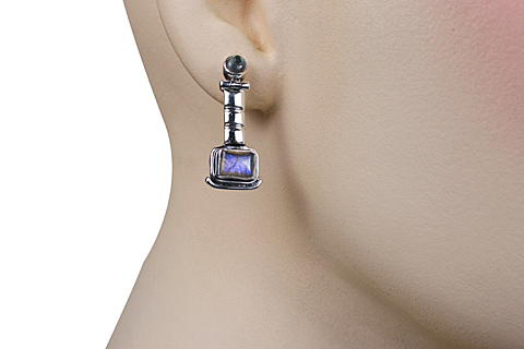 SKU 10807 unique Labradorite earrings Jewelry