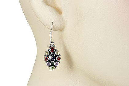 SKU 10828 unique Tourmaline earrings Jewelry