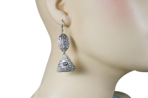 SKU 11120 unique Mystic Quartz earrings Jewelry