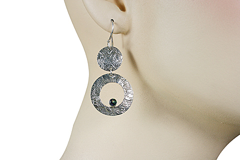 SKU 11130 unique Mystic Quartz earrings Jewelry