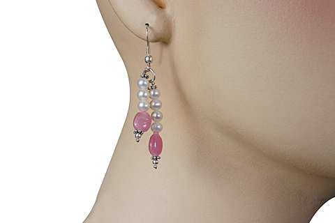 SKU 11236 unique Pearl earrings Jewelry