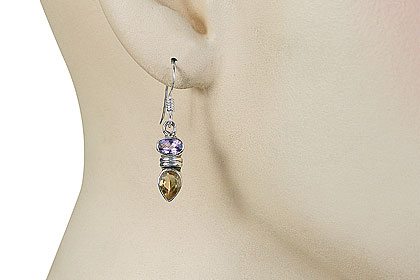 SKU 11258 unique Citrine earrings Jewelry