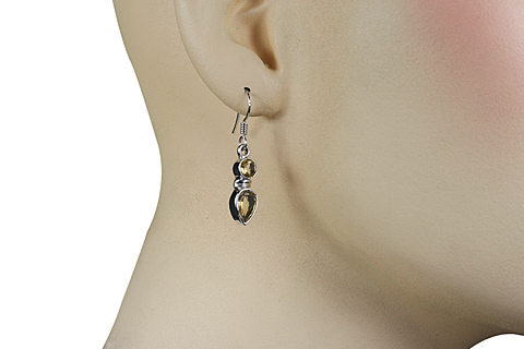 SKU 11261 unique Citrine earrings Jewelry