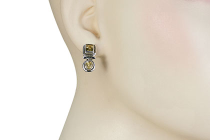 SKU 11263 unique Citrine earrings Jewelry