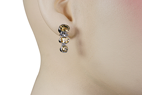SKU 11268 unique Citrine earrings Jewelry