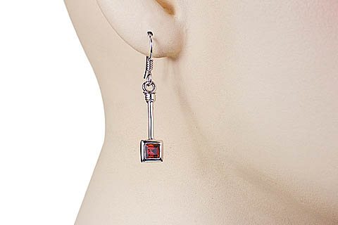 SKU 11306 unique Garnet earrings Jewelry