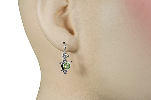 SKU 11313 unique Peridot earrings Jewelry