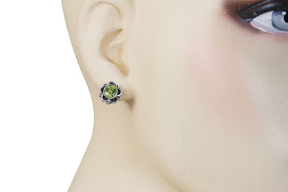 SKU 11361 unique Peridot earrings Jewelry