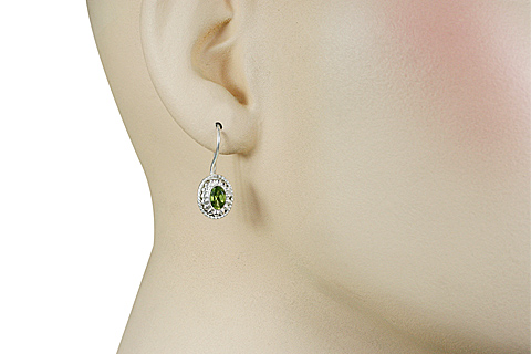 SKU 11364 unique Peridot earrings Jewelry