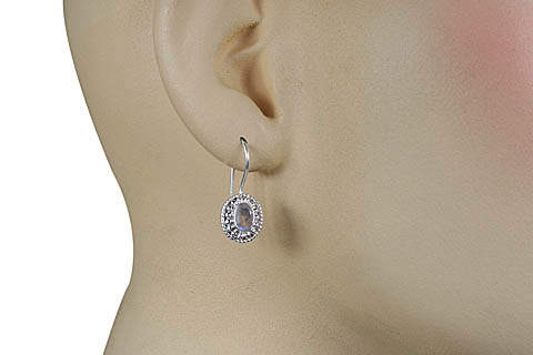 SKU 11366 unique Moonstone earrings Jewelry
