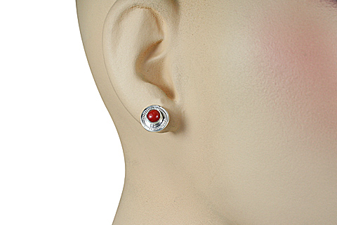 SKU 11382 unique Carnelian earrings Jewelry