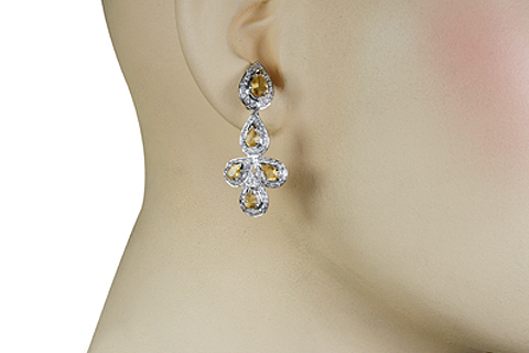 SKU 11546 unique Citrine earrings Jewelry