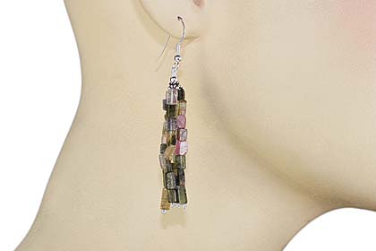 SKU 11849 unique Tourmaline earrings Jewelry