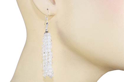 SKU 11850 unique Crystal earrings Jewelry