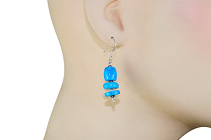 SKU 11869 unique Turquoise earrings Jewelry