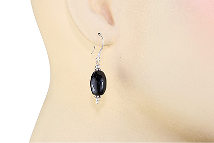 SKU 11909 unique Onyx earrings Jewelry