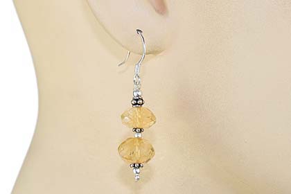 SKU 11913 unique Citrine earrings Jewelry