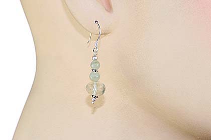 SKU 11920 unique Green amethyst earrings Jewelry