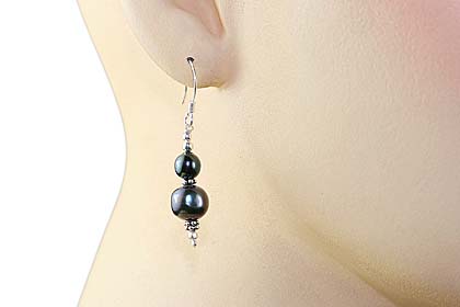 SKU 11923 unique Pearl earrings Jewelry