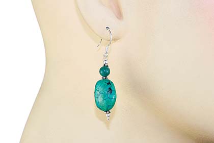 SKU 11924 unique Turquoise earrings Jewelry