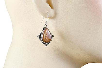 SKU 11946 unique Sunstone earrings Jewelry