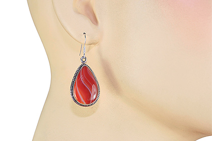 SKU 11988 unique Onyx earrings Jewelry