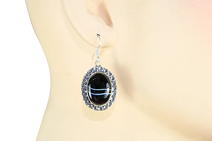 SKU 11999 unique Onyx earrings Jewelry