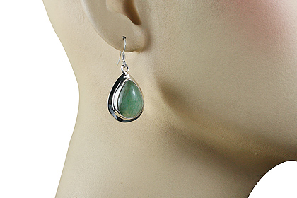 SKU 12025 unique Aventurine earrings Jewelry