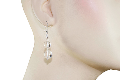 SKU 12255 unique Crystal earrings Jewelry