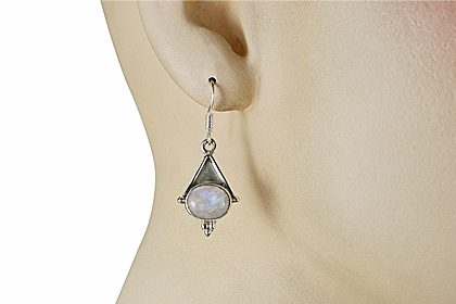 SKU 12270 unique Moonstone earrings Jewelry