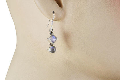SKU 12277 unique Moonstone earrings Jewelry