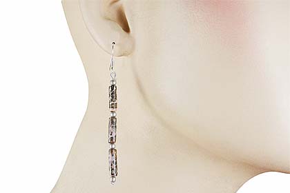 SKU 12383 unique Jasper earrings Jewelry